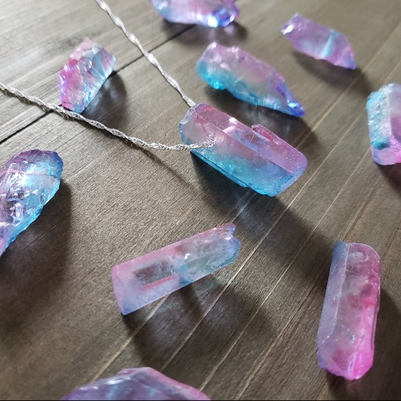 Fairy dust quartz necklace - Picture 7 of 8